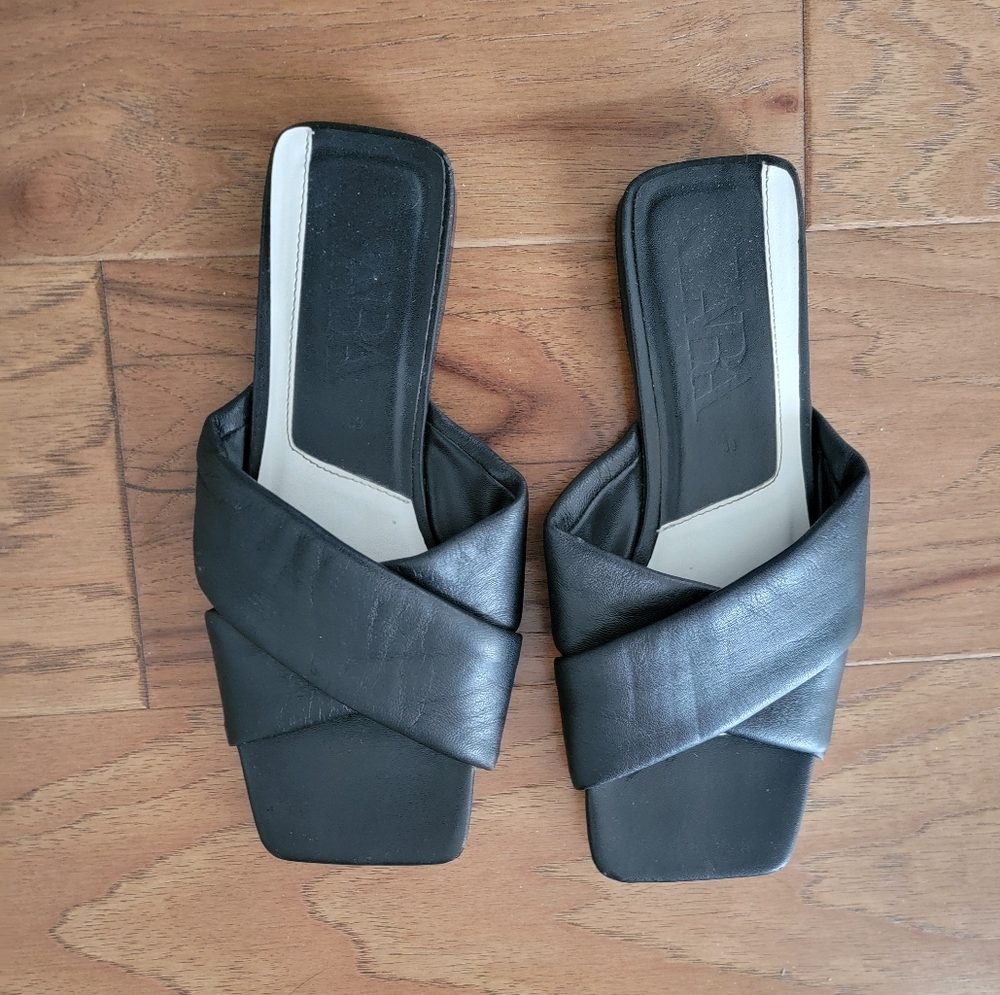 Zara Black Women's Sandals